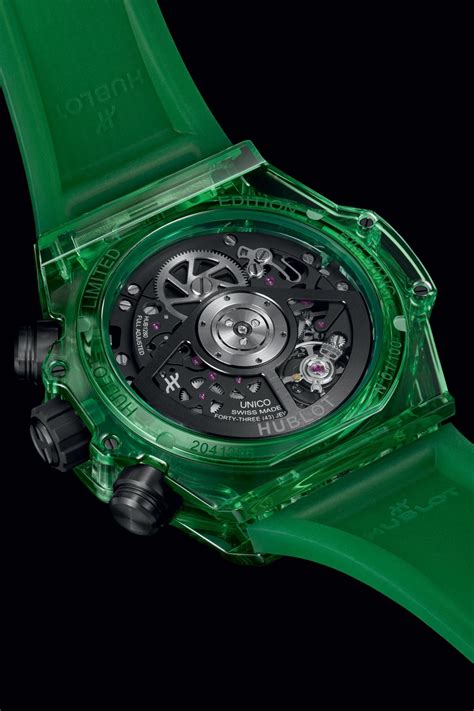 hublot transparent back|Hublot saxem watch.